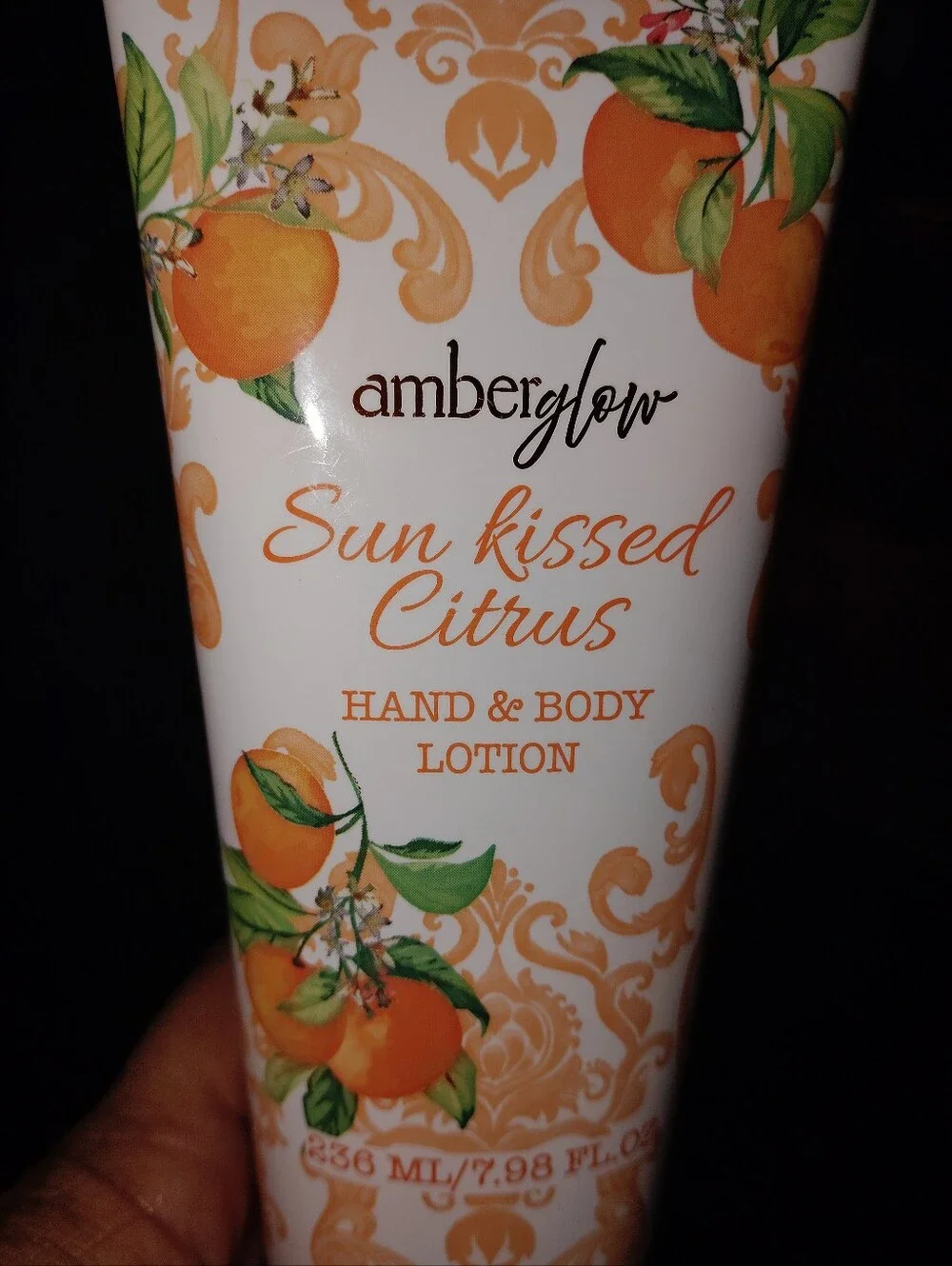 Amberglow Sun Kissed Citrus Hand & Body Lotion —new. Orange